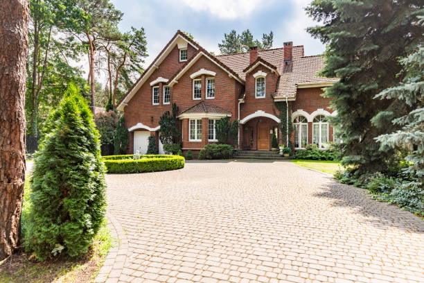 Permeable Paver Driveway in Hewlett Harbor, NY